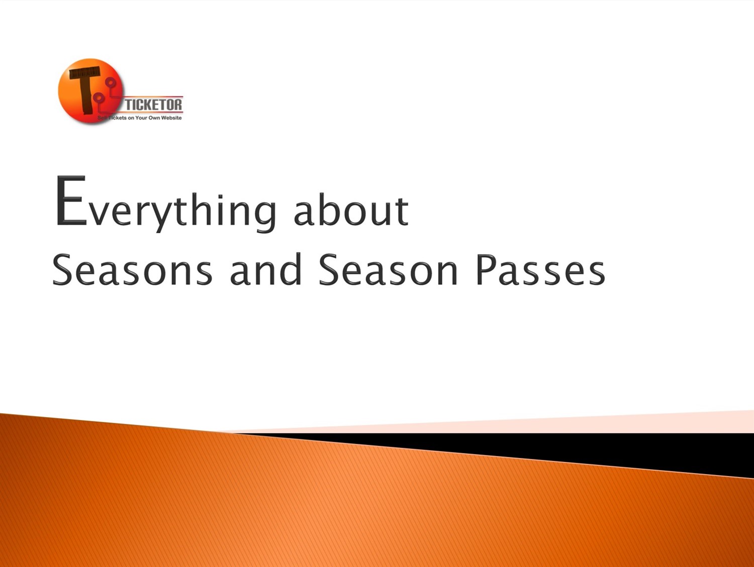 Live Ticketor Webinar: Everything about Season Passes image