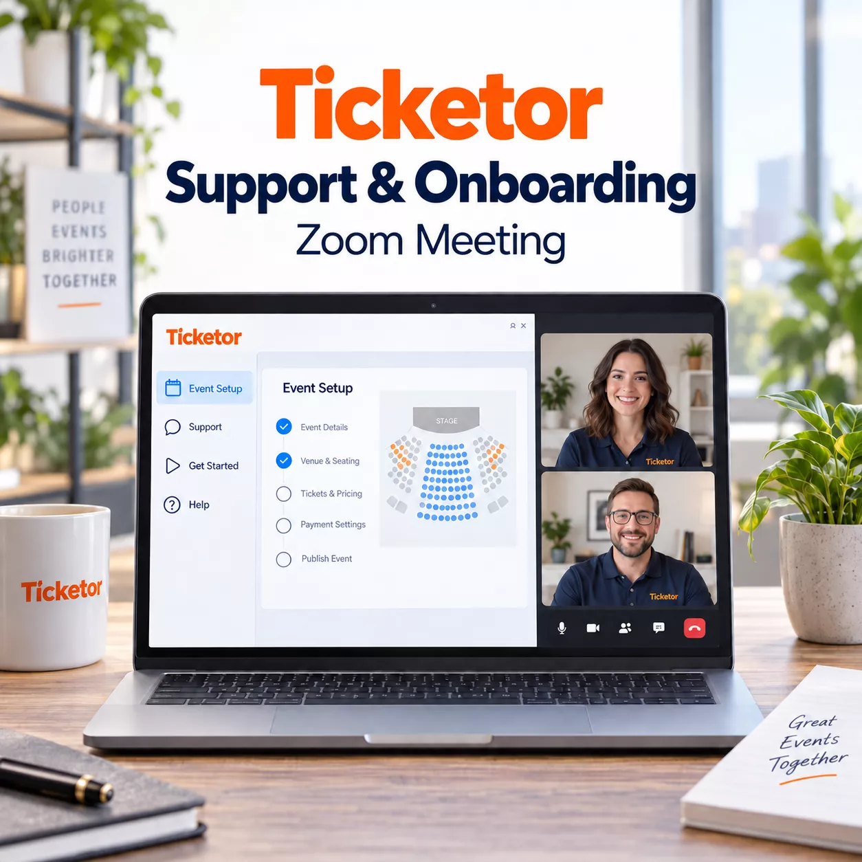 Get Information and buy tickets to Ticketor Support / Onboarding with Fernando  on Ticketor