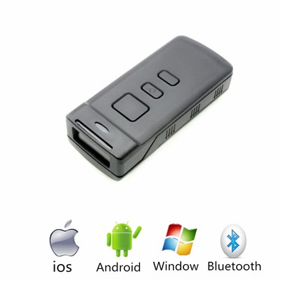 Bluetooth Barcode Scanner - Black image