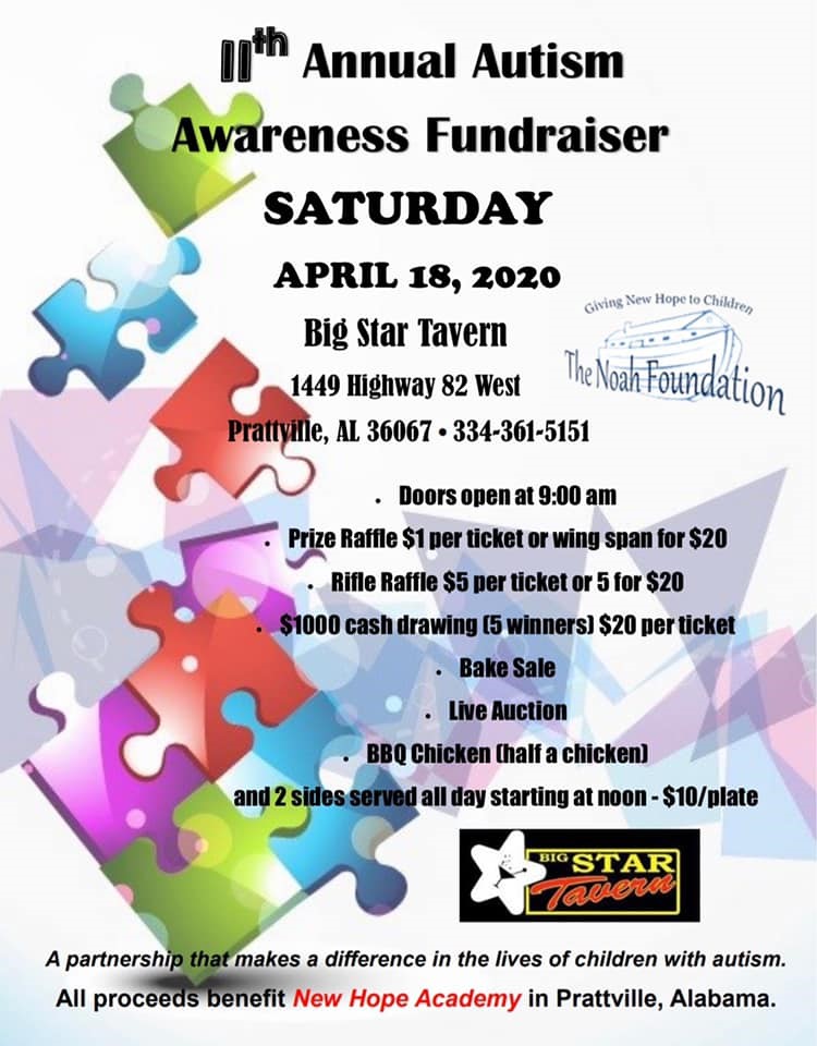 10th Annual Autism Awareness Fundraiser