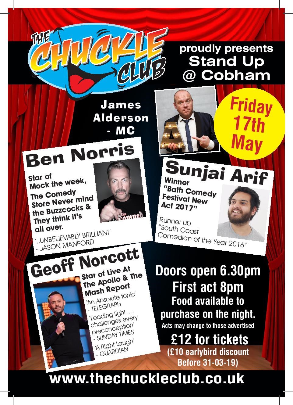 Stand Up At Cobham image
