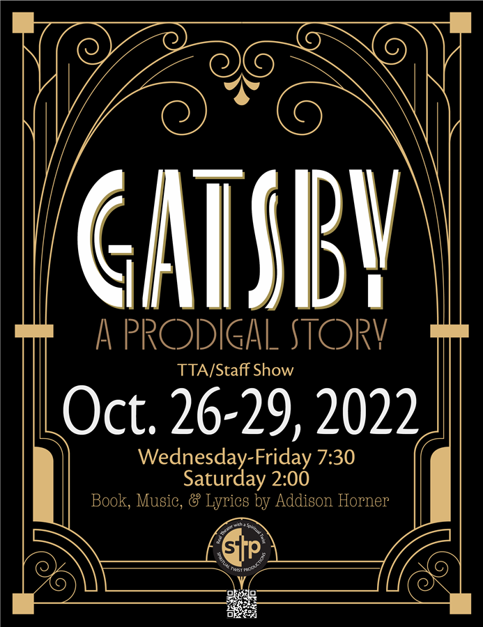 Get Information and buy tickets to Gatsby, A Prodigal Story Friday, October 28, 2022 @ 7:30 PM on Spiritual Twist Productions
