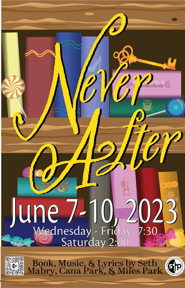 Get Information and buy tickets to Never After Thursday, June 8, 2023 @ 7:30 PM on Spiritual Twist Productions