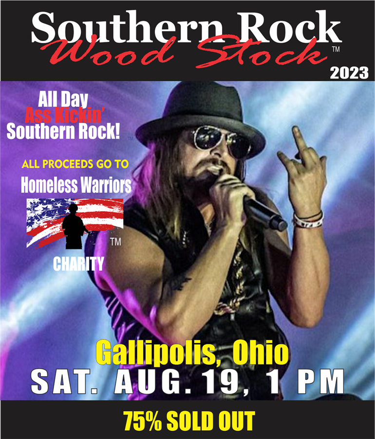Get Information and buy tickets to Southern Ohio Southern Rock Wood Stock 2023 Southern Ohio & West Virginia on www.southernrockwoodstock.com
