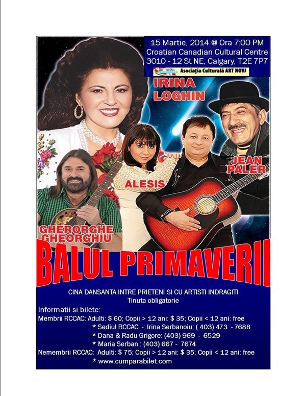 Get Information and buy tickets to Balul Primaverii  on www.CumparaBilet.com