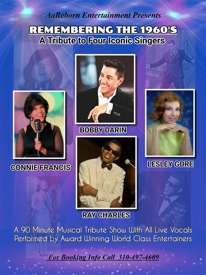 Get Information and buy tickets to Remembering the 1960s Matinee Aareborn LLC Productions on AAREBORN LLC PRODUCTIONS