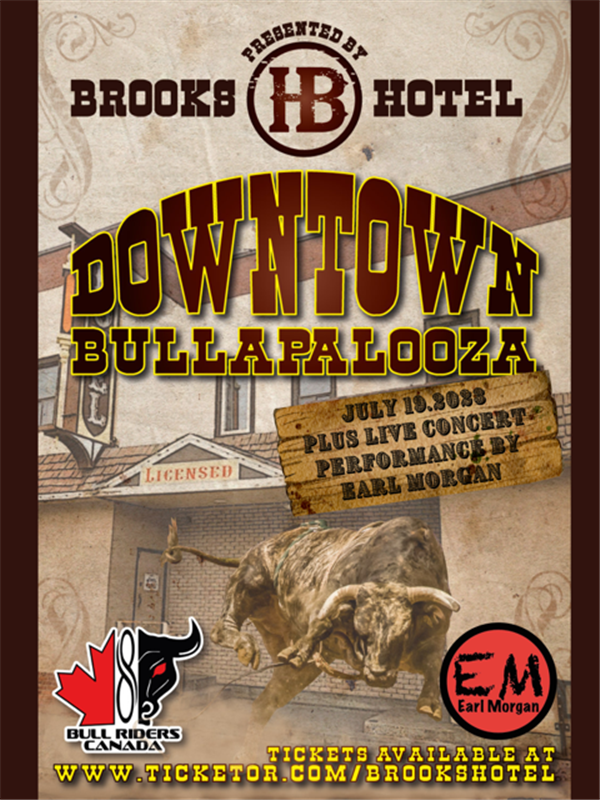 BROOKS HOTEL DOWNTTOWN BULLAPALOOZA 2023! on Jul 19, 17:00@Brooks Hotel - Buy tickets and Get information on Brooks Hotel 