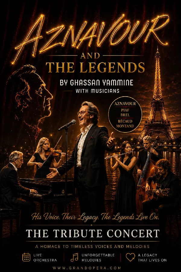 Get Information and buy tickets to AZNAVOUR AND THE LEGENDS. Toronto  on Teratickets.com