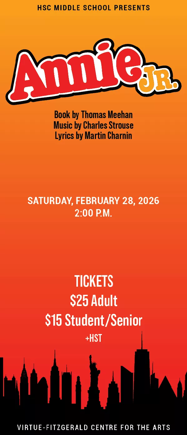 Get Information and buy tickets to Annie JR. Presented by the HSC Middle School on Hillfield Strathallan College Ticketor
