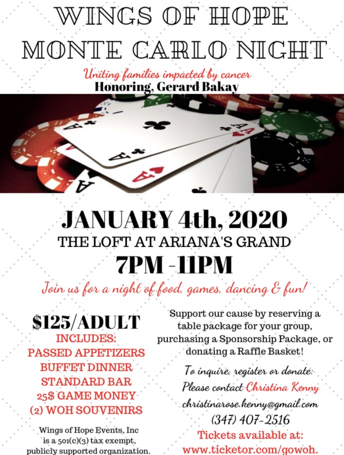 Wings of Hope Monte Carlo Night image