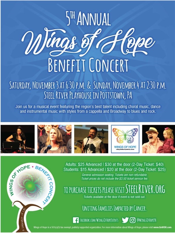5th Annual Wings of Hope Benefit Concert Matinee