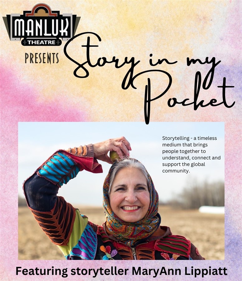 Get Information and buy tickets to Story in My Pocket featuring MaryAnn Lippiatt on Manluk Theatre