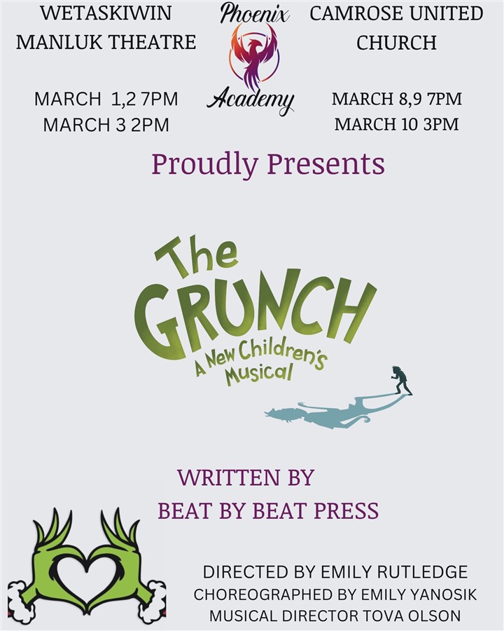 Get Information and buy tickets to The Grunch Presented by Pheonix Productions on Manluk Theatre