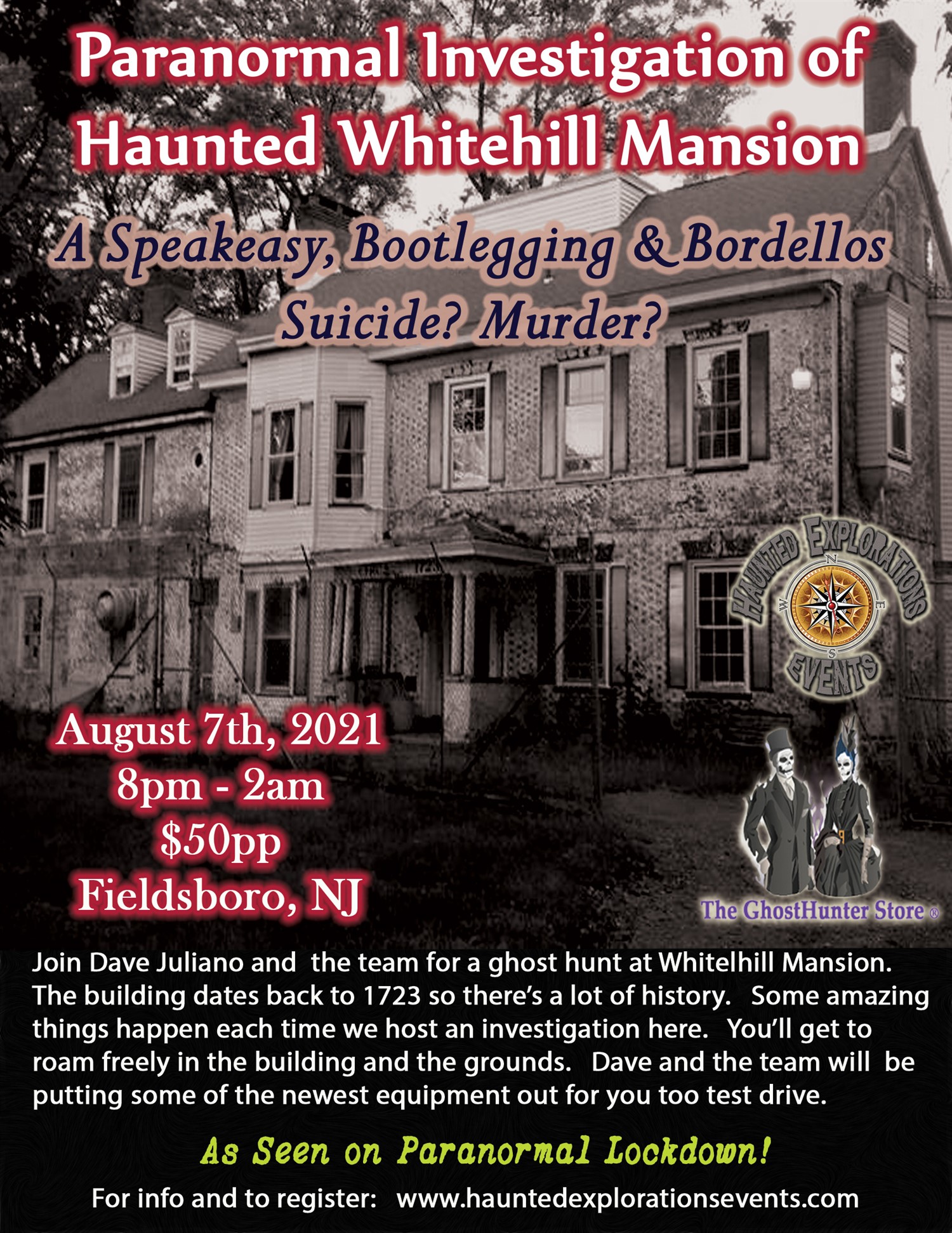 Investigate Whitehill Mansion image