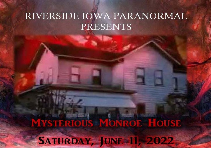 Mysterious Monroe House  on Jun 11, 20:00@Mysterious Monroe House - Buy tickets and Get information on Thriller Events thriller.events