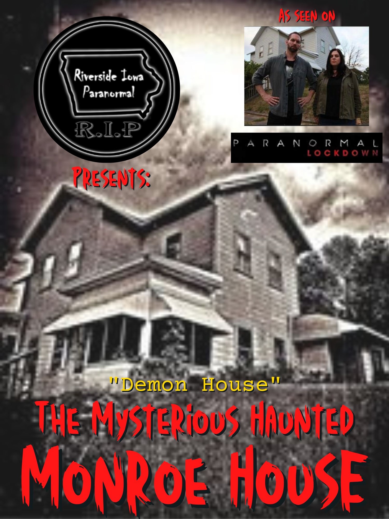 Mysterious Haunted Monroe House  on Mar 04, 20:00@Mysterious Monroe House - Buy tickets and Get information on Thriller Events thriller.events