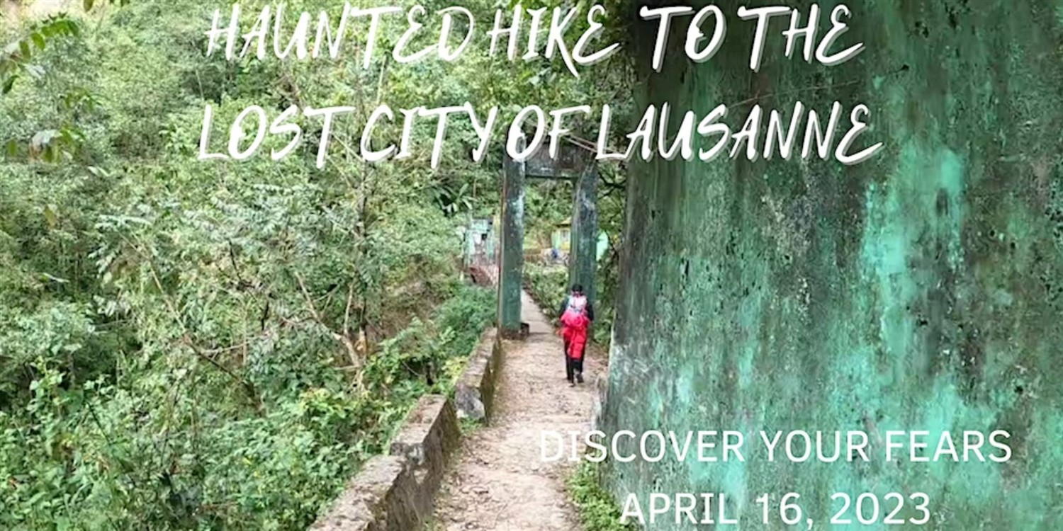 Paranormal Hike to the Lost City of Lausanne!  on Apr 16, 08:00@Lost City of Lausanne - Buy tickets and Get information on Thriller Events thriller.events