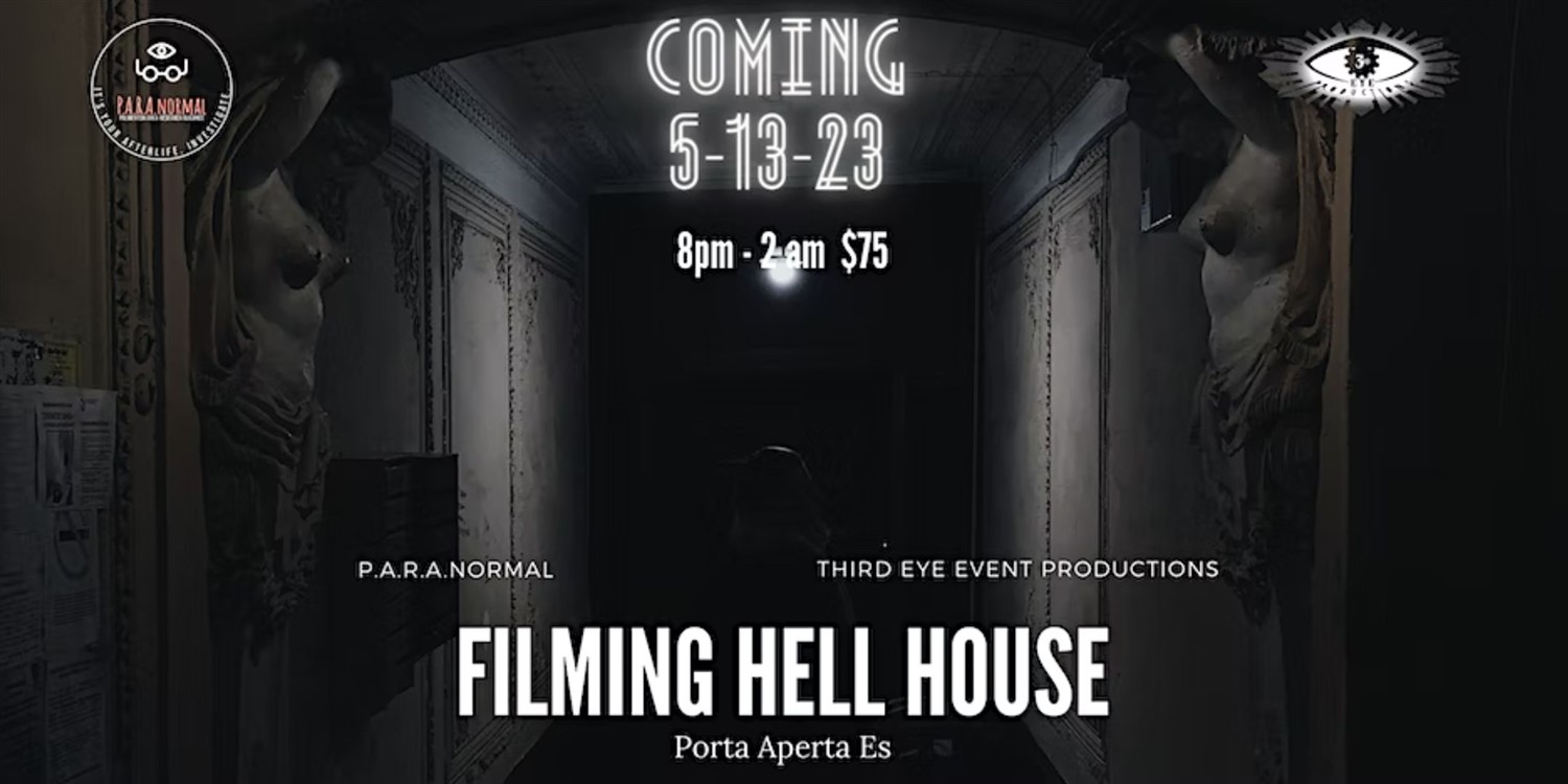 The Filming at HELL HOUSE  on May 13, 20:00@Hell House- Waldorf Estate of Fear - Buy tickets and Get information on Thriller Events thriller.events