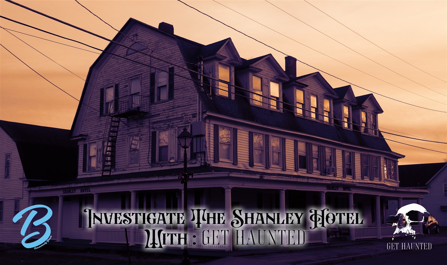 Investigate the Shanley Hotel! With Get Haunted! on Mar 25, 17:00@Shanley Hotel - Buy tickets and Get information on Thriller Events thriller.events