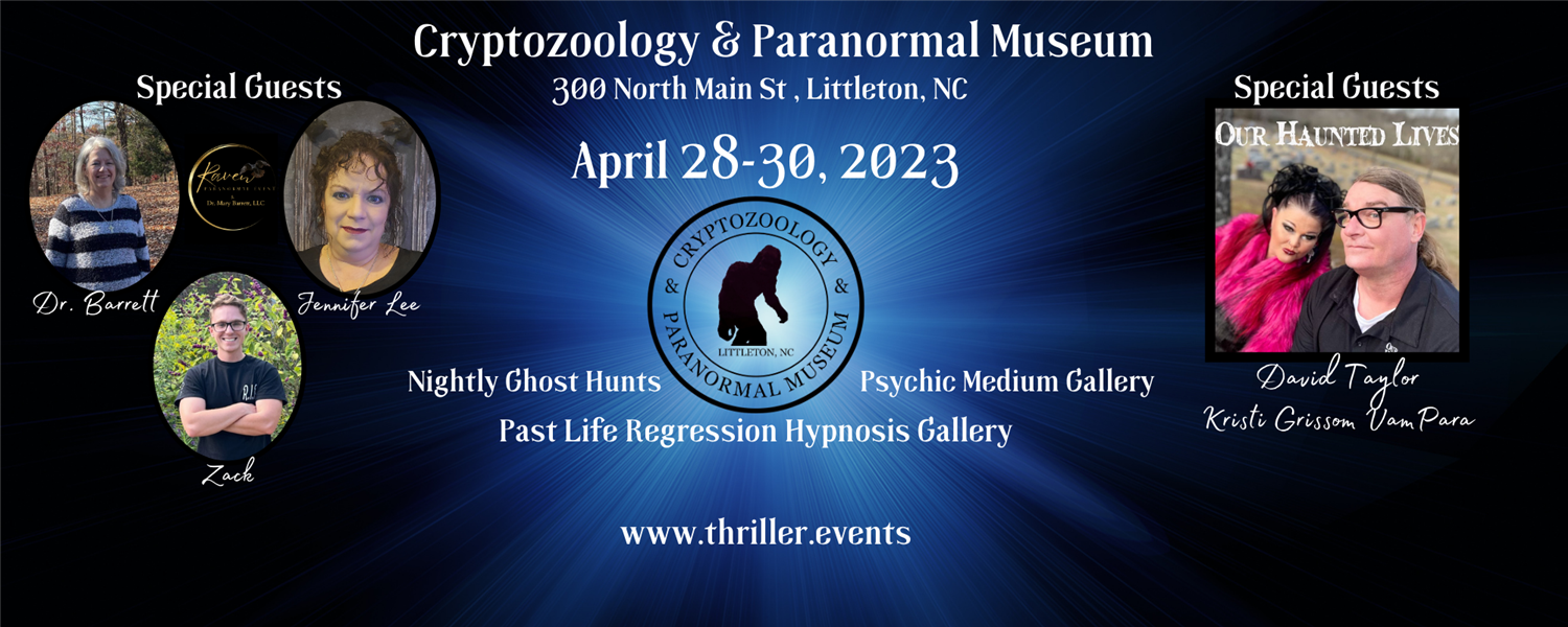 Cryptozoology & Paranormal Museum - Ghost Hunt, Psychic Medium Readings & Hypnosis image
