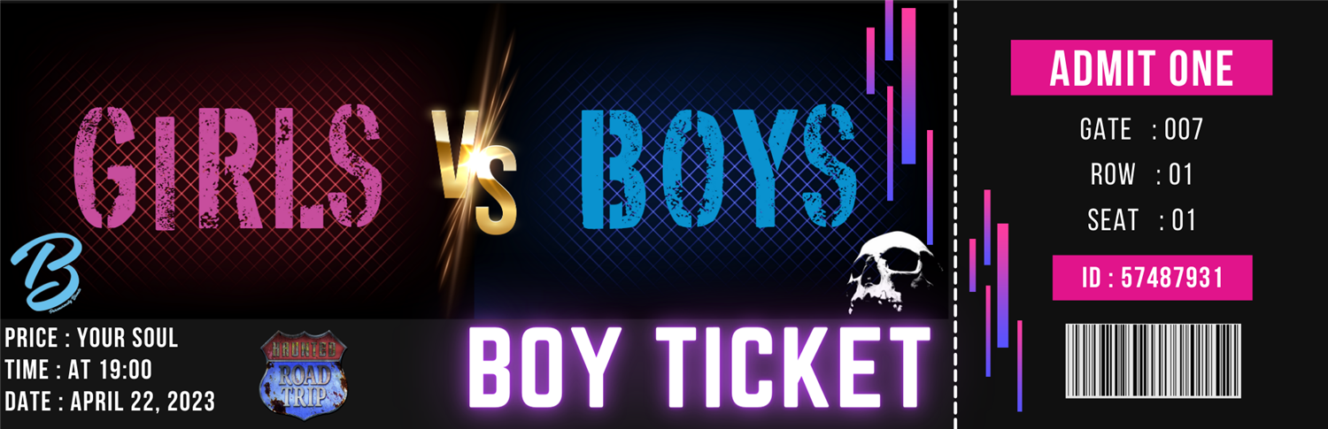 Girls vs. Boys OHCH - BOYS TICKET ONE BOYS TEAM TICKET! on Apr 22, 14:00@The Old Hospital on College Hill - Buy tickets and Get information on Thriller Events thriller.events