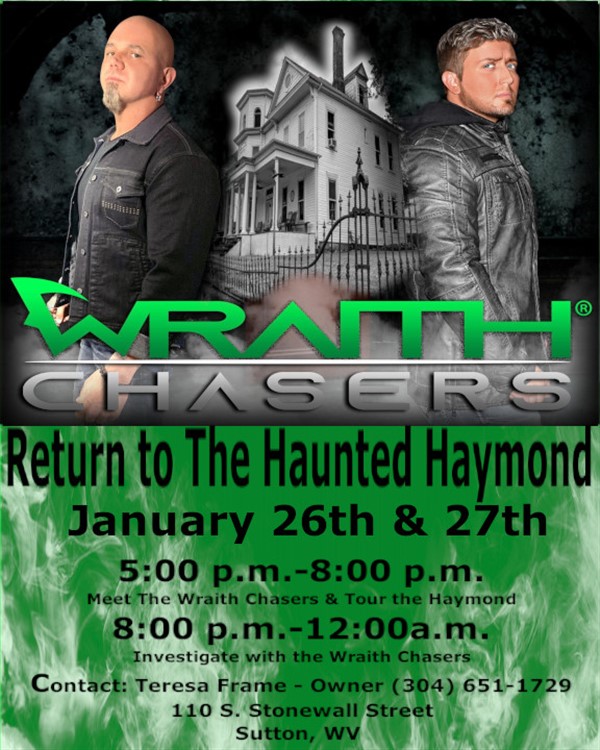 Return to the Haunted Haymond  on Jan 29, 00:00@The Haymond House - Buy tickets and Get information on Thriller Events thriller.events