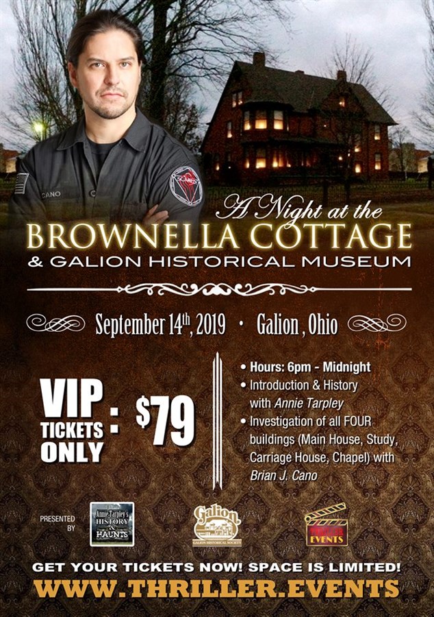 A Night at the Brownella Cottage & Galion Historical Museum
