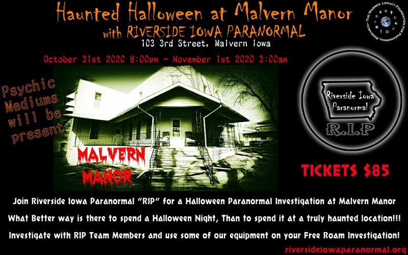 Haunted Halloween at Malvern Manor