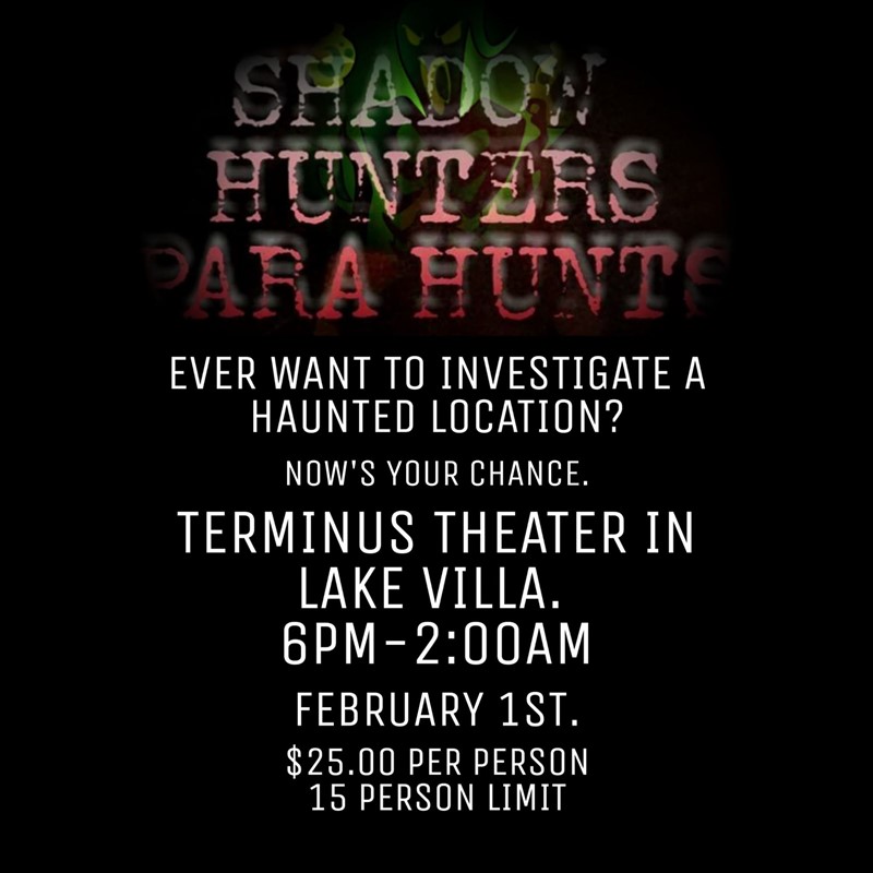 Para Hunt the Haunted Terminus Theater