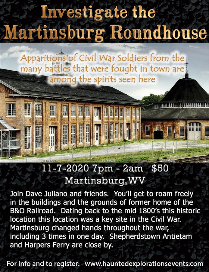 Investigate The Martinsburg Roundhouse