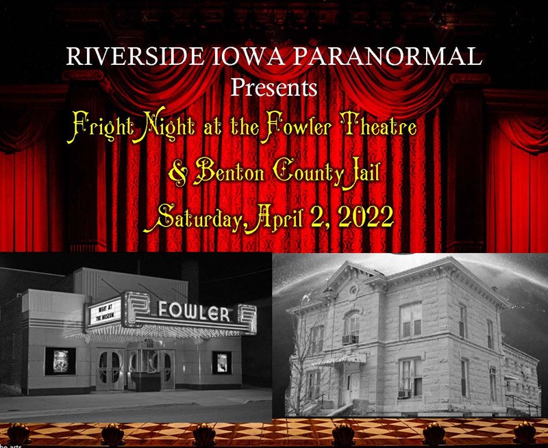 Fright Night at the Fowler Theatre and Benton County Jail
