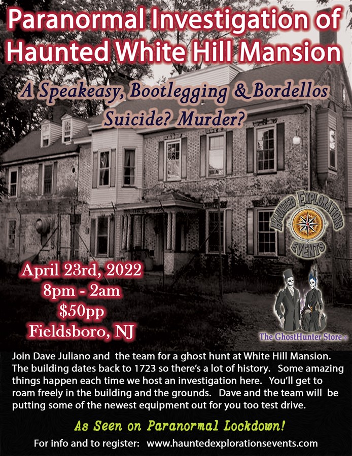 Investigate Whitehill Mansion