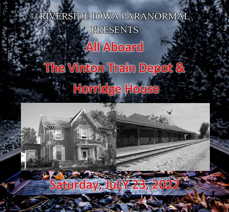 Get Information and buy tickets to All Aboard!! The Vinton Train Depot and Horridge House on Thriller Events