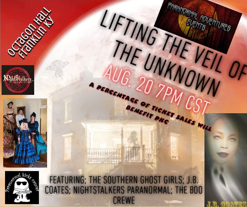 Get Information and buy tickets to Lifting The Veil of the Unknown Charity Event Paranormal Kicks Cancer on Thriller Events