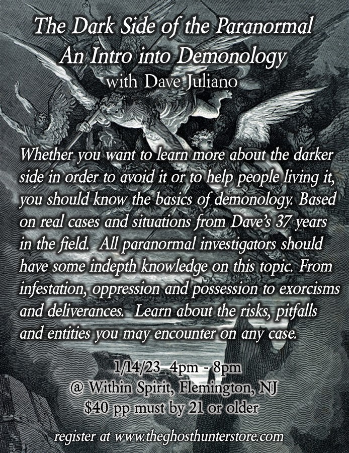 Intro to Demonology with Dave Juliano