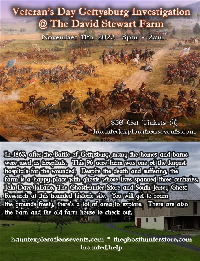 Gettysburg! Investigate the David Stewart Farm