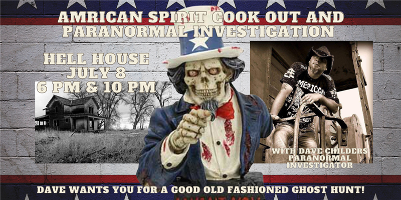 Ghost Hunting in the USA! BBQ & Paranormal Investigation with Dave Childers