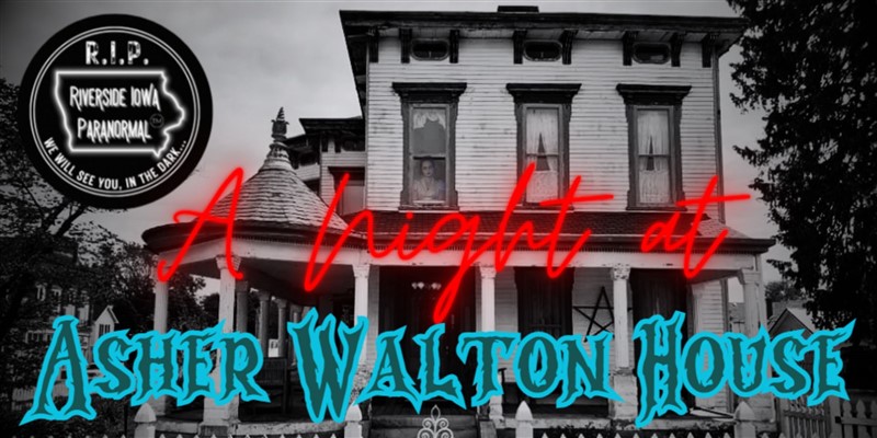 Get Information and buy tickets to A Night at Asher Walton House  on Thriller Events