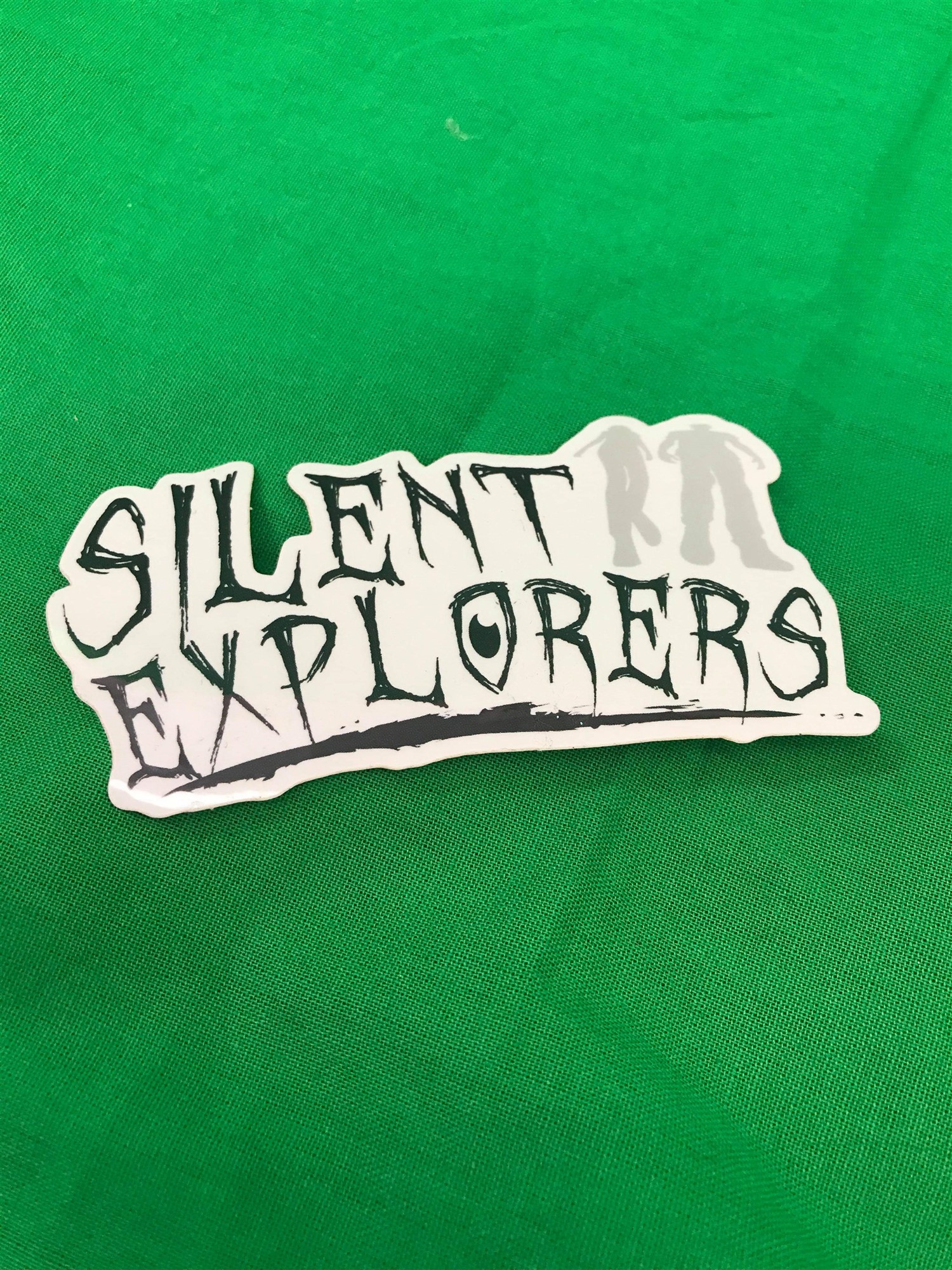 Silent Explorers Clear Sticker