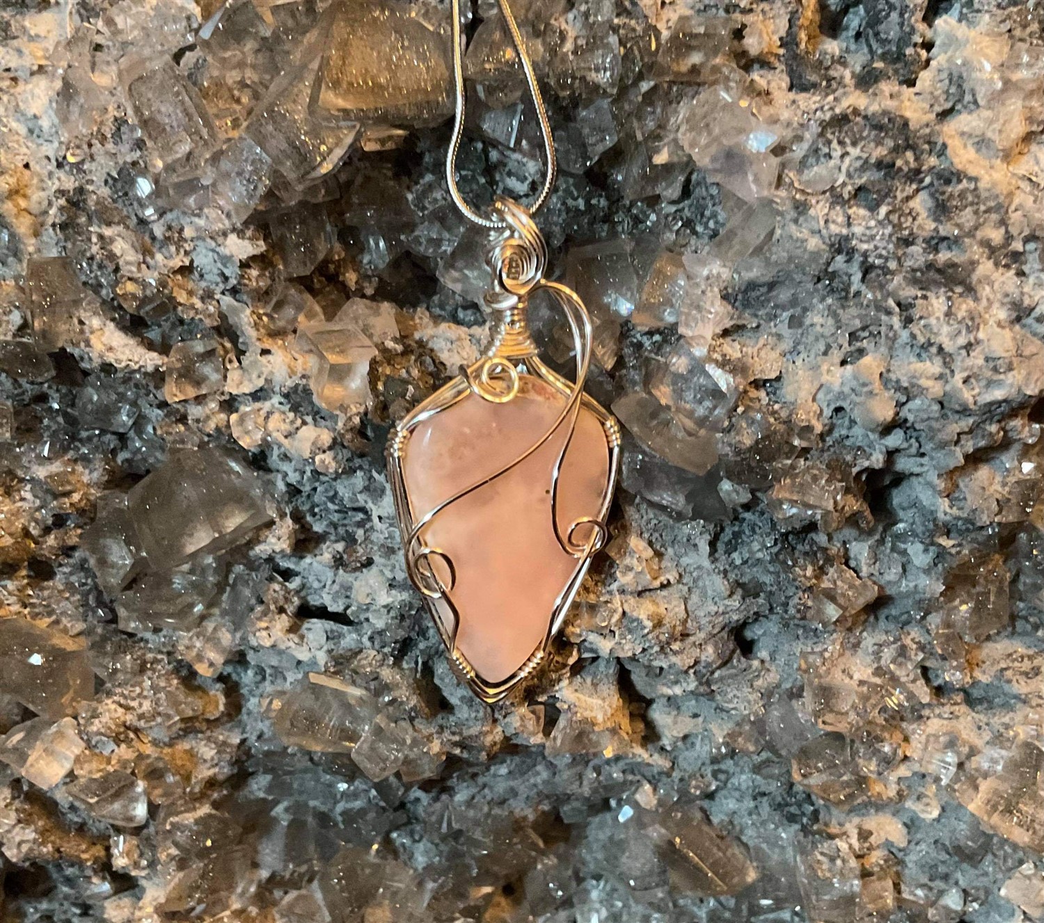 Pink Opal Stainless Steel