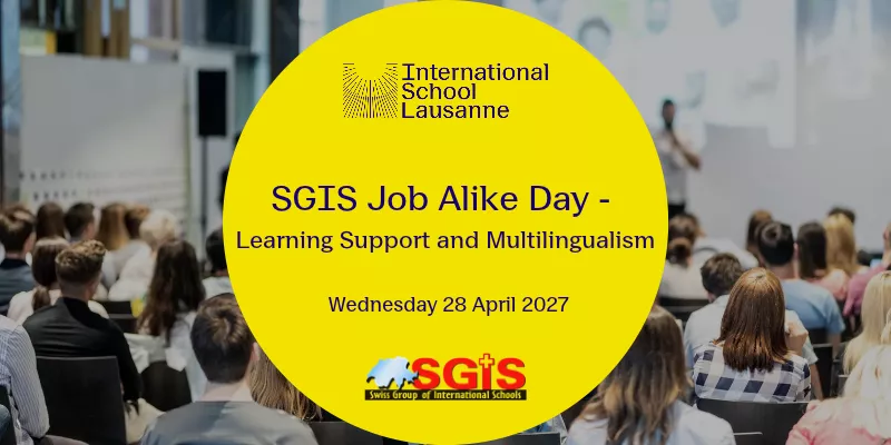 SGIS Job Alike Day – Learning Support and Multilingualism