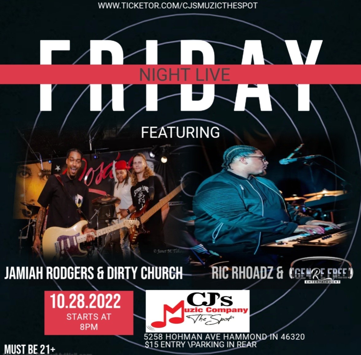 Friday Night Live Feat Ric Rhoadz & Genre Free image