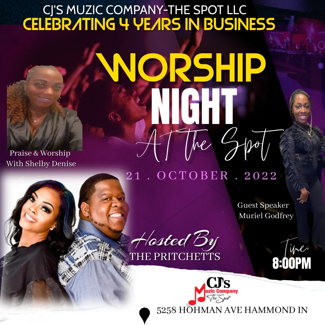 Worship Night 4 Year Anniversary image