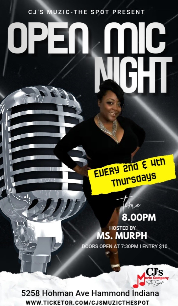 Thursday Night Live with Ms.Murph  on dic. 09, 19:30@CJ's Muzic Company-The Spot LLC - Compra entradas y obtén información enCJ'S Muzic The Spot LLC 