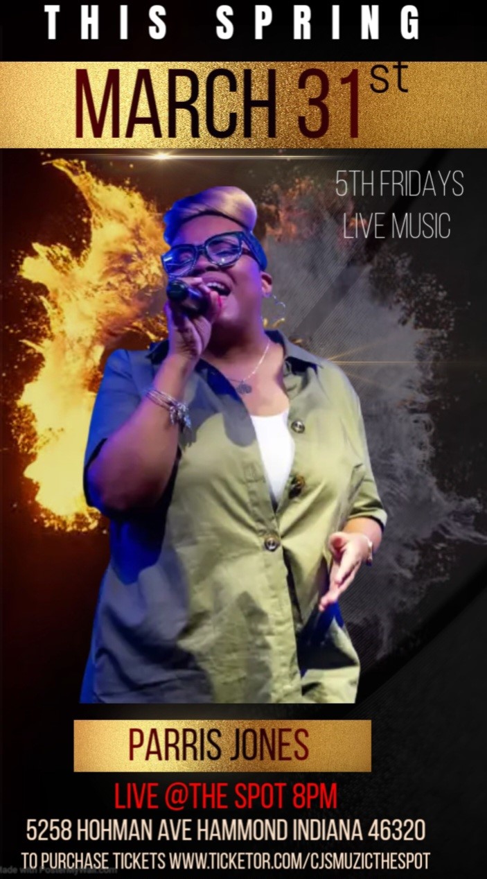 5th Fridays with Parris Jones image