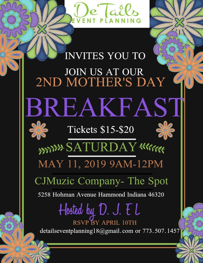 2nd Annual Mothers Day Breakfast