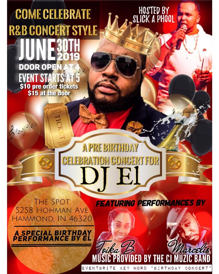 Pre-Birthday Celebration Concert for DJ EL