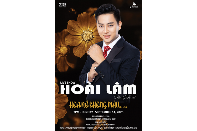 Live Show Hoài Lâm & Hoài Sa Band in U S A