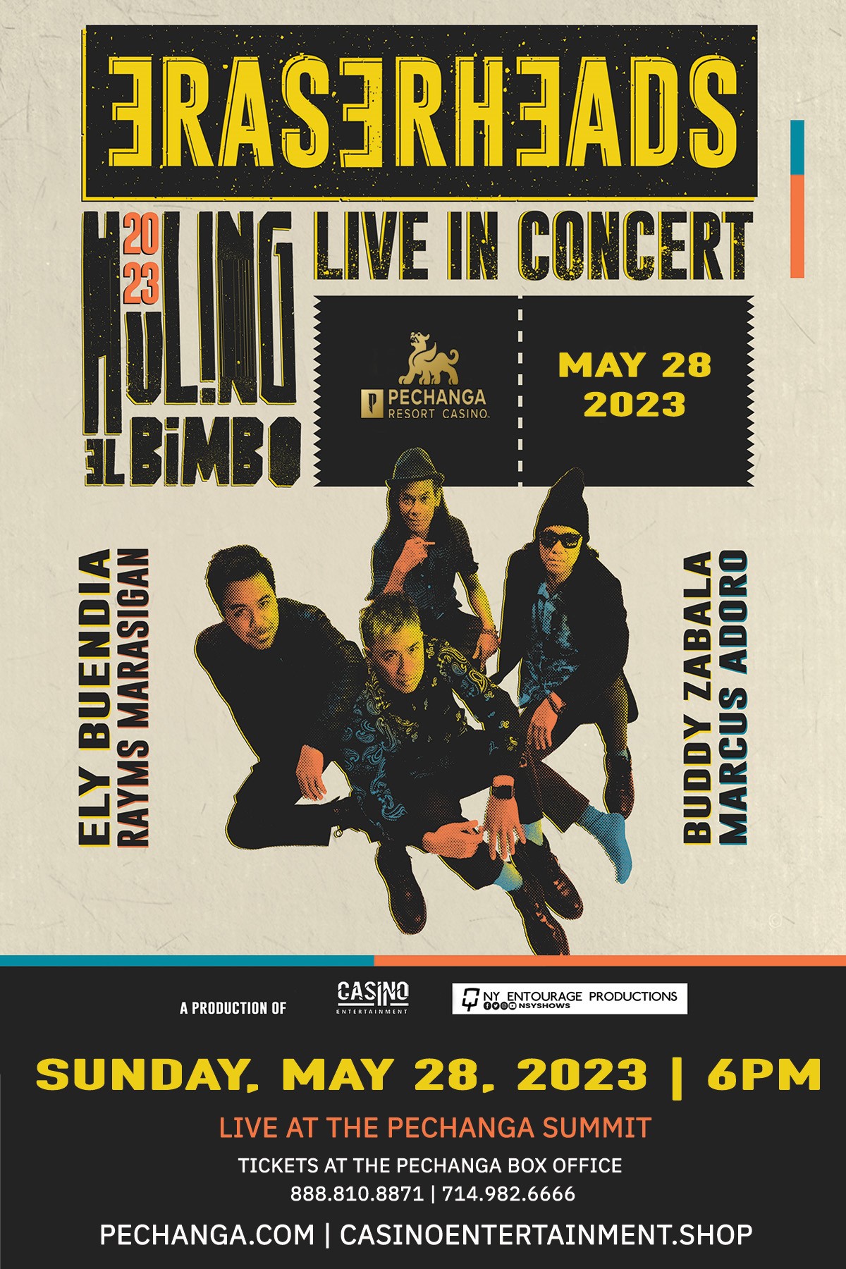 ERASERHEADS US TOUR 2023 image