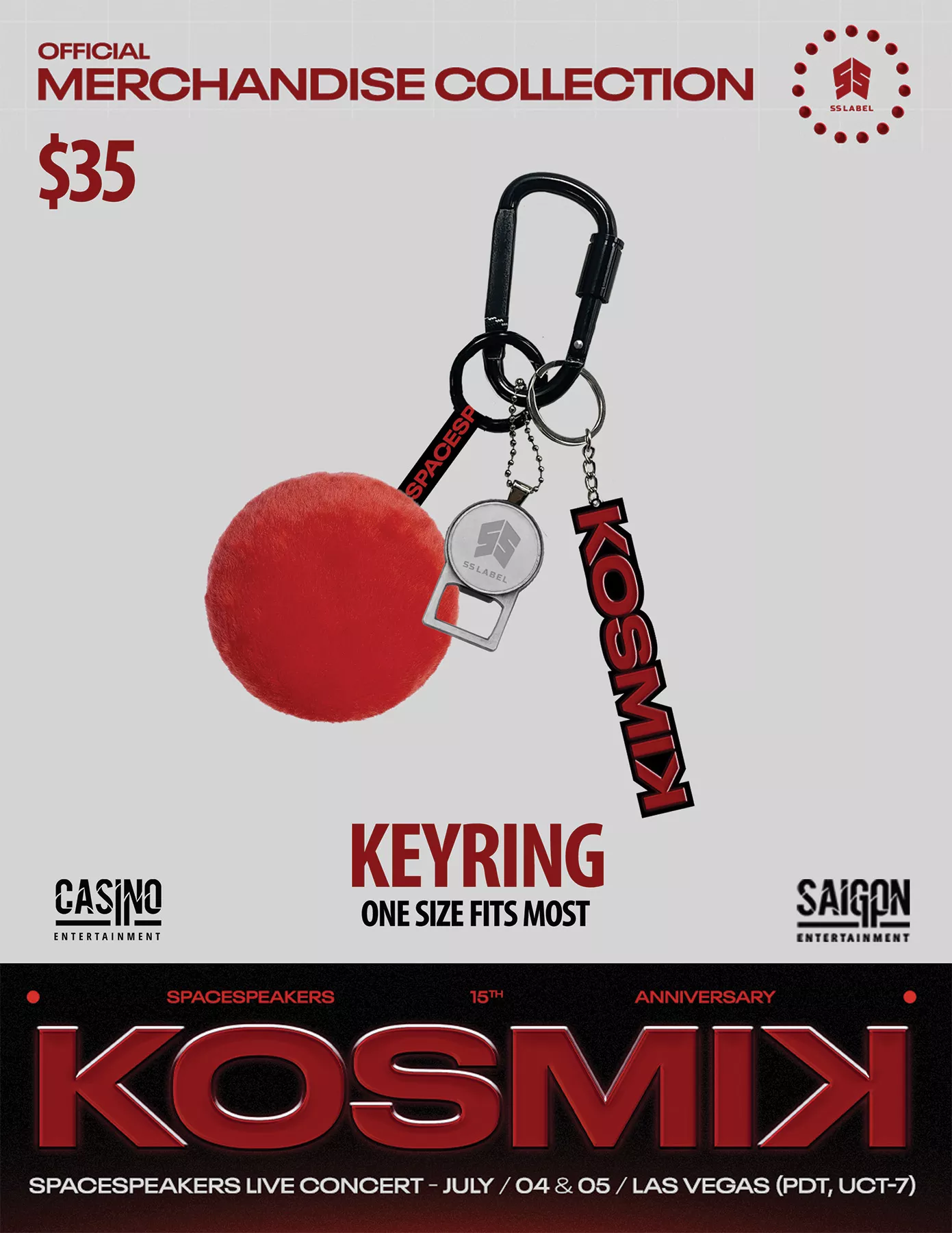 Kosmik Keyring image